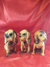 3 Alte Kunstguss Figuren Figur