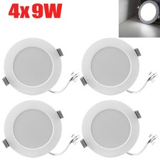 4x9W LED Deckenlampe
