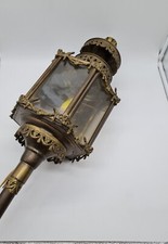 Französische | KUTSCHENLAMPE |  MESSING | Krone |