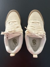Vans Knu Skool Sneaker | Cremeweiß mit Gum-Sohle | Top Zustand | EU 39