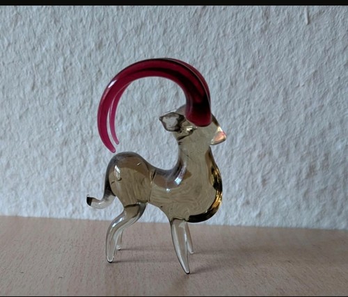 Glasfigur steinbock - glasfigur,