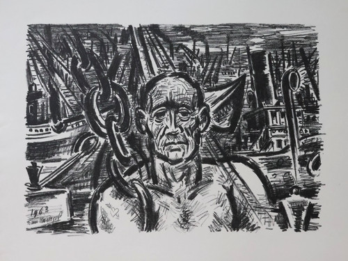 Frans masereel künstlergrafik - frans,