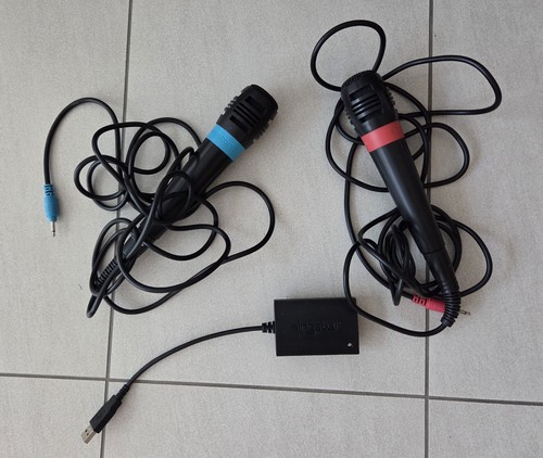 Singstar mikrofone ps2 usb - mikrofone,