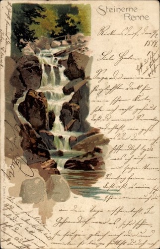 Litho hasserode wernigerode - hasserode, am