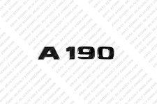 Gloss Black Trunk Emblem Badge