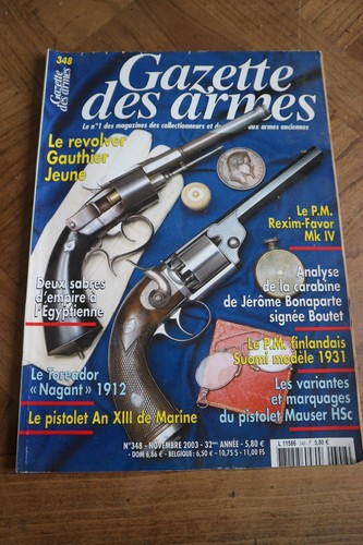 Revue gazette armes - revue,