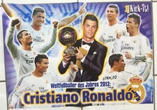 Just Kick It POSTER Cristiano Ronaldo CR7 Real Madrid Portugal 2013 Fußball