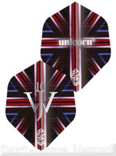 6 Dart Flights UNICORN "James Wade" Ultrafly AR1
