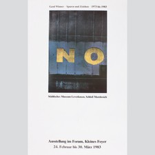 Gerd Winner. Spuren und Zeichen. Städtisches Museum Leverkusen 1983