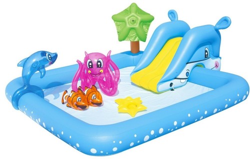 Bestway kinderpool mit rutsche - kinderpool,