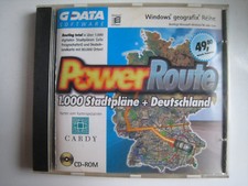 CD-ROM - G Data Software - Power Route - Windows geografix Reihe