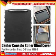 Für Mercedes C-Klasse W203 Mittelkonsole Abdeckung Rollo 2000-07 A2036800123 DE^