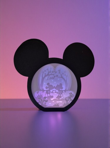 Micky minnie deko lampe - deko,