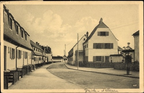 Dresden nord hellerau am - ak,