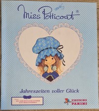 MISS PETTICOAT Panini Stickeralbum / Sammelalbum mit Stickern und Kalender