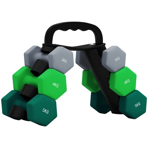 6er set kurzhantel kg - 6er-set, 3