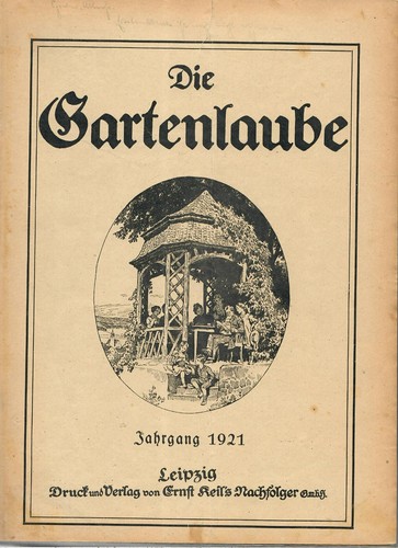 Die gartenlaube - gartenlaube,