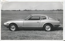 DATSUN 260Z 2+2 SPORTCOUPE WERBUNG S/W FOTOGRAFIE