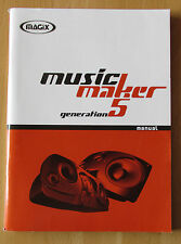 Handbuch Magix Music maker Generation 5 Multimedia Computer Programm