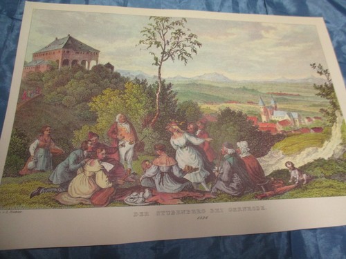 Historische ansicht gernrode - ansicht, ,