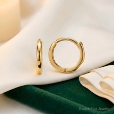 Creolen 14 Karat Gelbgold