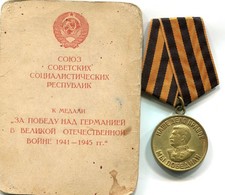 UdSSR Medaille für den Sieg