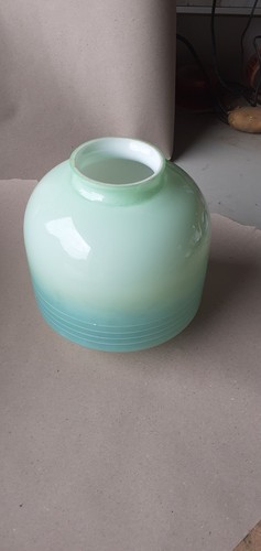 Alter lampenschirm glas grün - lampenschirm,