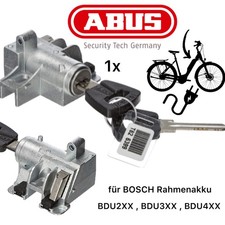 ABUS Schließ Ersatz Zylinder für Bosch Ebike Rahmen Akku Schloss CX Gen 2  3  4