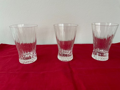 Vintage trinkglas - 3x,