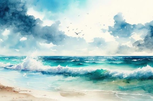 Wandbild illustration eines - wandbild:,