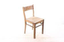 1 x alter Stuhl Holzstuhl Sitz Holz Vintage Loft Retro Werkstatt