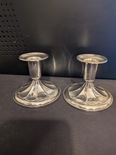 2 Kerzenständer 830er Silber