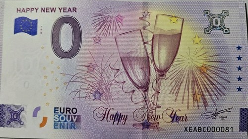 Euro schein happy new year - euro,