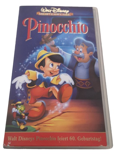 Walt disney pinocchio vhs - walt,
