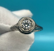 Schöner antiker Art Deco Ring