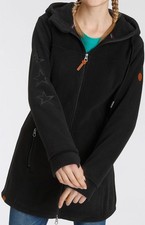 742475/K9 KANGAROOS Fleecejacke figurbetonter Schnitt, mit Kapuze  Gr. 34 neu