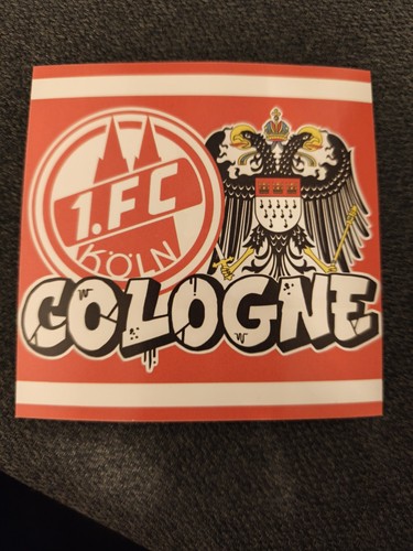 Köln aufkleber sticker - 1.fc,