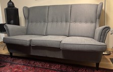 Ikea Dreisitzer-Sofa grau