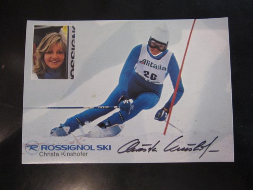 Autogramm christa kinshofer - christa,