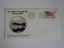 X-15 Startbeleg Edwards 17.Oct. 1959 Space