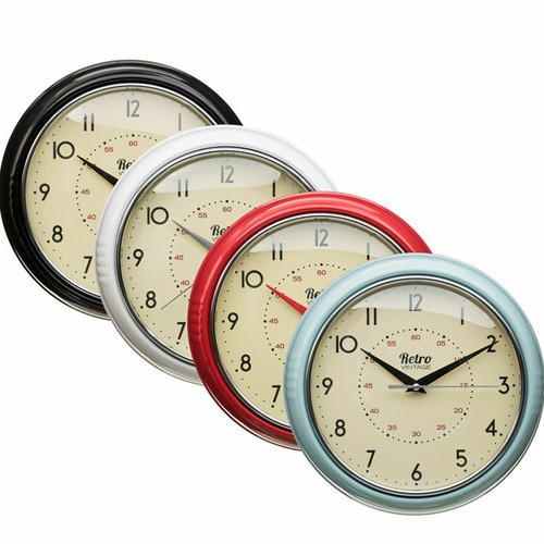 Retro uhr wand diner - retro,