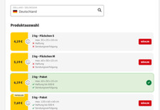 DHL Paketmarken Codes 2kg Paket Paketlabel 25 Stück Gültig bis 31.12.2026