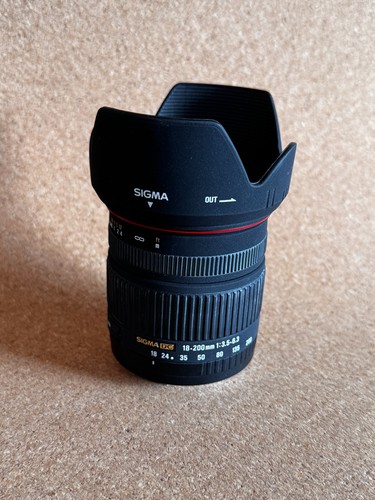 Sigma zoom 200mm - sigma, 18-200mm