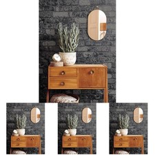 Marburg Steintapete Schwarz