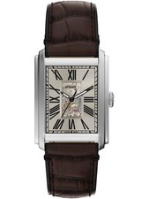 Fossil ME3272 Herrenuhr Lederarmband CARRAWAY braun