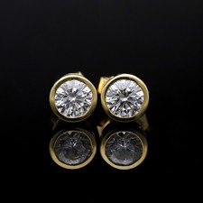 1,00 ct. Ohrstecker Ohrringe