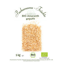 Bio Amaranth gepufft  5 kg |