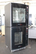 UBERT CONVEX Combi-Tower, Rotierender Hähnchengrill + Kombidämpfer, Rotisserie
