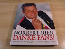 Norbert Rier: Danke Fans! /