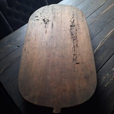 ALTE XL HOFFZ BAJONETTPLANK BOARD BRETT BEISTELLTISCH HOLZ  LANDHAUSSTIL UNIKAT